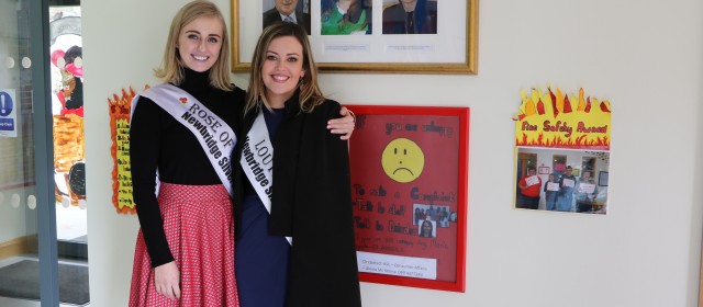 Visit from Elysha Brennan – 2015 Rose of Tralee Winner!!