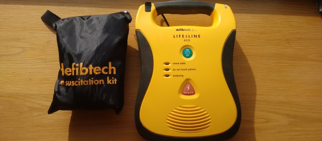 Defibrillator bought from fundraising efforts