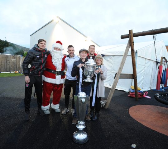 Dundalk FC Players visit our centre