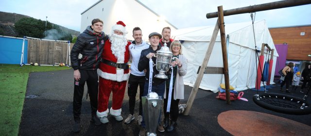 Dundalk FC Players visit our centre